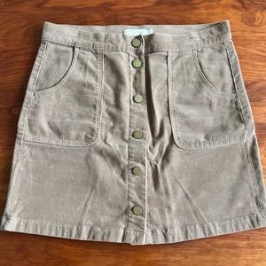 Tory Burch Corduroy Skirt